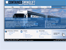 Tablet Screenshot of containerswinglift.com.au